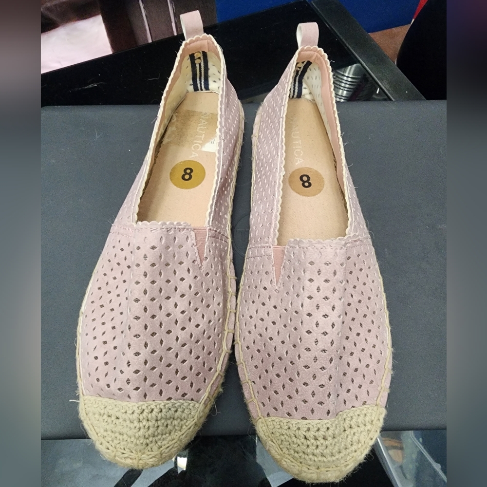 Nautica size 8 slip on shoes
